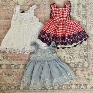 Baby Gap dresses size 6-12 months